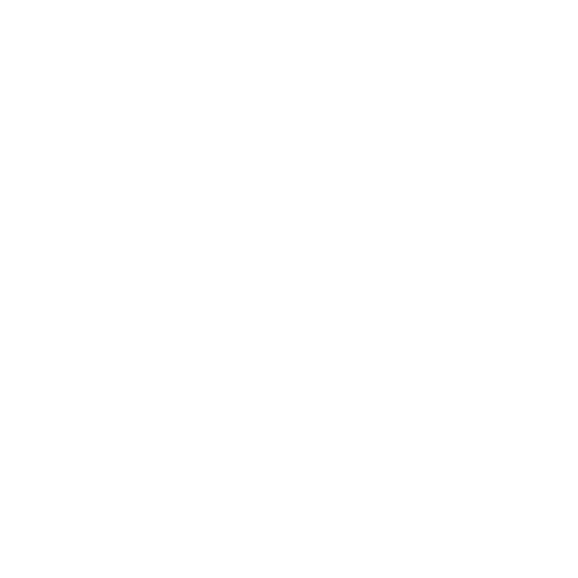 BettorToken hexagon mark, white
